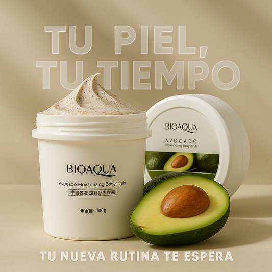 EXFOLIANTE DE AGUACATE GLOWSCRUB
