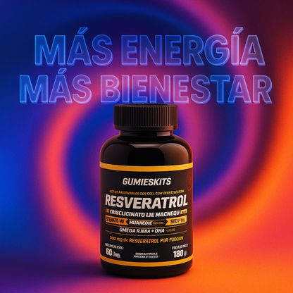 Gomitas de resveratrol