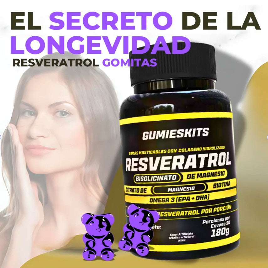 Gomitas de resveratrol