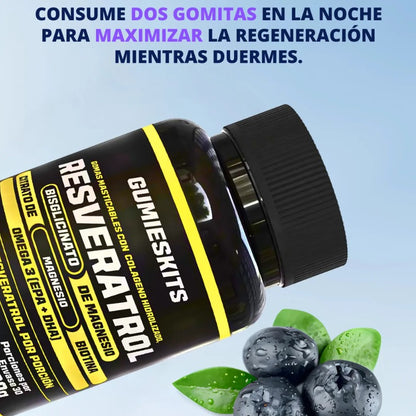 Gomitas de resveratrol